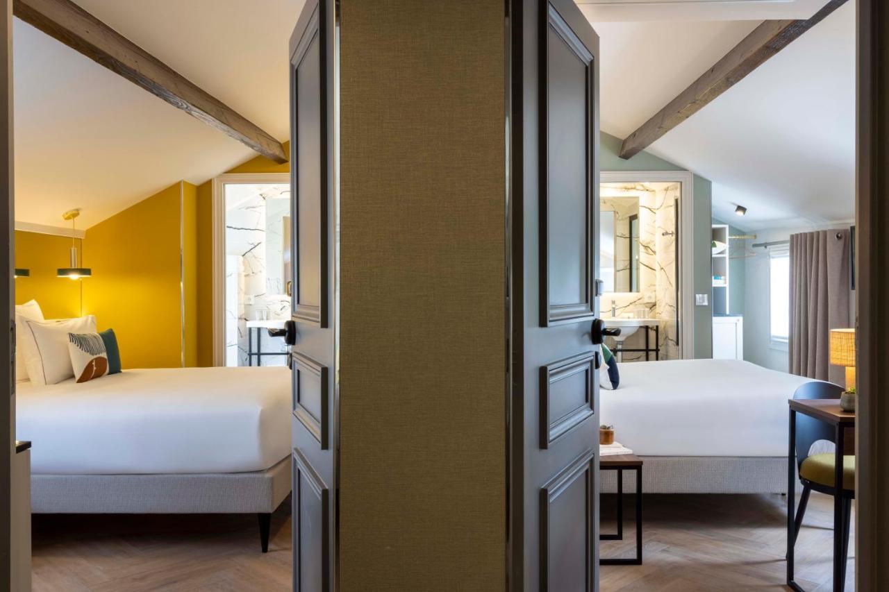 Hôtel La Canopée Paris Exterior foto